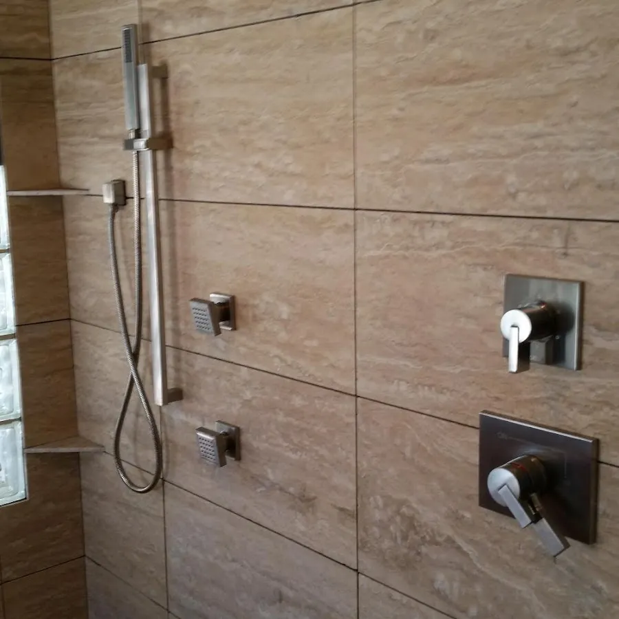 Shower fixture installation for Gas Line Repair in North Decatur